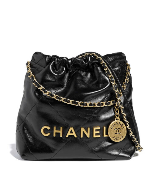 Chanel 22 Mini Handbag AS3980 Black